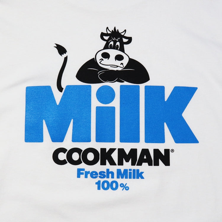 Cookman Long Sleeve Tees - Milk : White