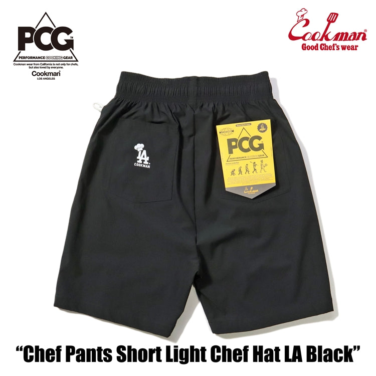 Chef Short Pants Light - Chef Hat LA : Black