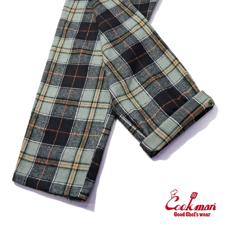 Cookman Chef Pants - Woolmix Tartan : Canadian Black