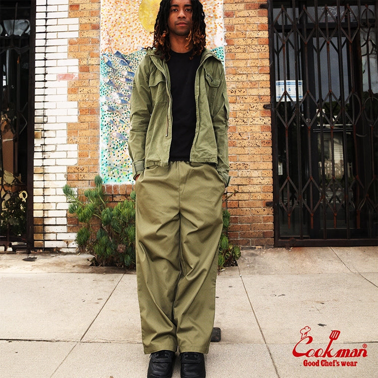 Cookman Wide Chef Pants - Olive