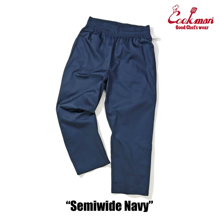 Cookman Chef Pants Semiwide : Navy