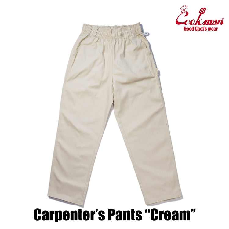 Cookman Carpenter's Pants : Cream