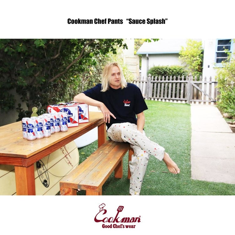 Cookman Chef Pants - Sauce Splash : Beige