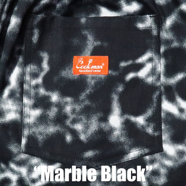 Chef Short Pants - Marble : Black