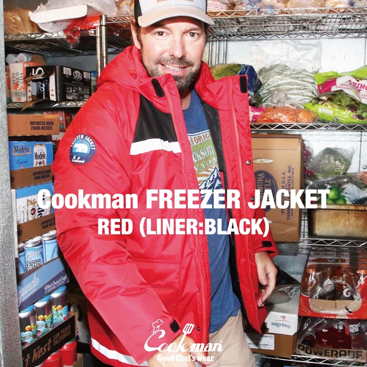 Cookman Freezer Jacket - Red