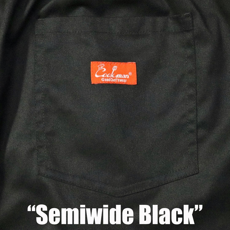 Cookman Chef Pants Semiwide : Black