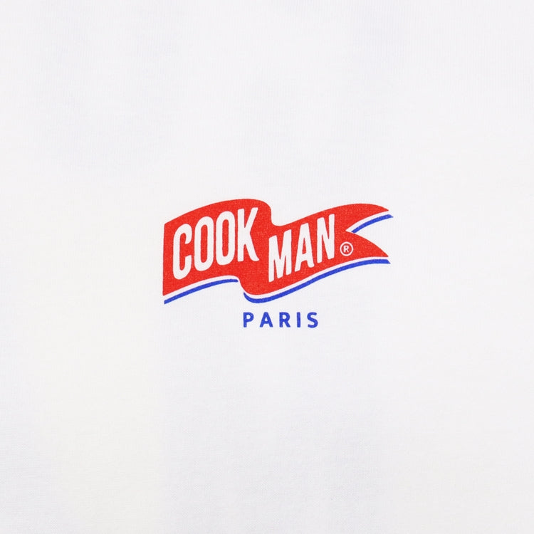 Cookman Tees - Eiffel Tower : Blanc