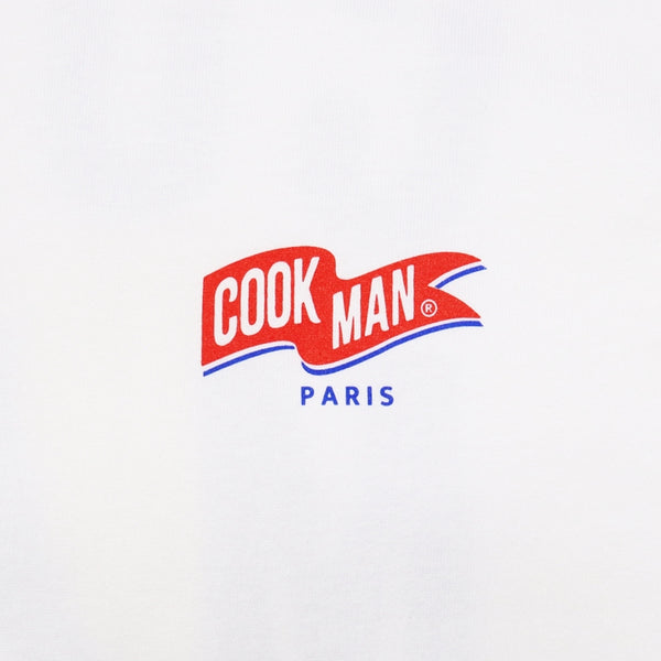 Cookman Tees - Eiffel Tower : Blanc