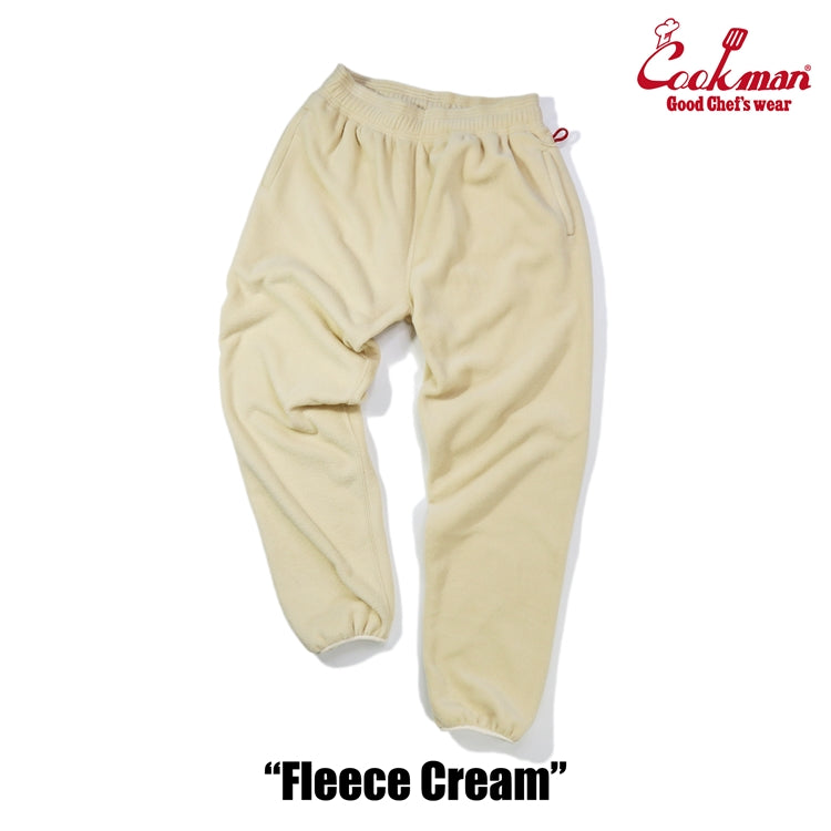 Cookman Chef Pants - Fleece : Cream