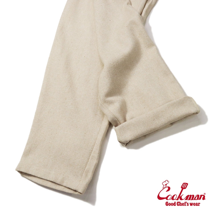 Cookman Chef Pants - Milk Tweed : Cream