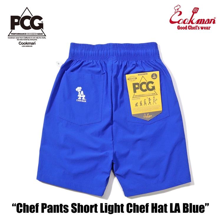 Chef Short Pants Light - Chef Hat LA : Blue
