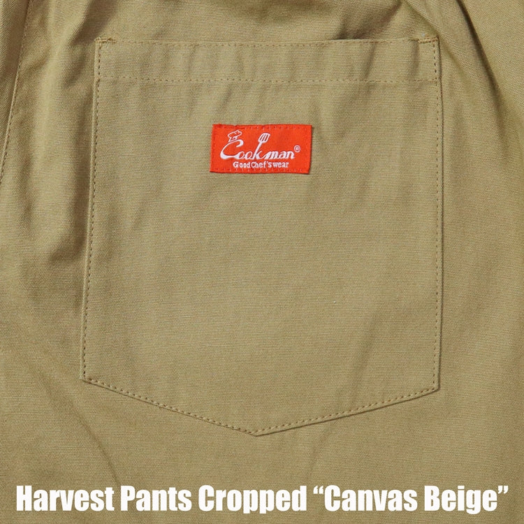 Cookman Harvest Pants Cropped Canvas - Beige