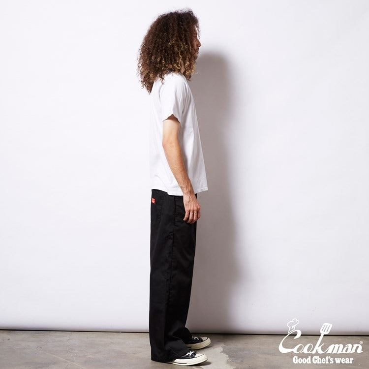Cookman Wide Chef Pants - Black