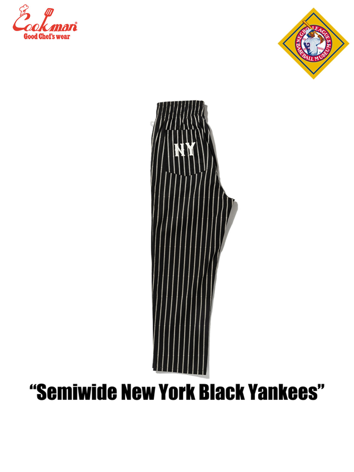 Chef Pants Semiwide - Negro Leagues NY Black Yankees