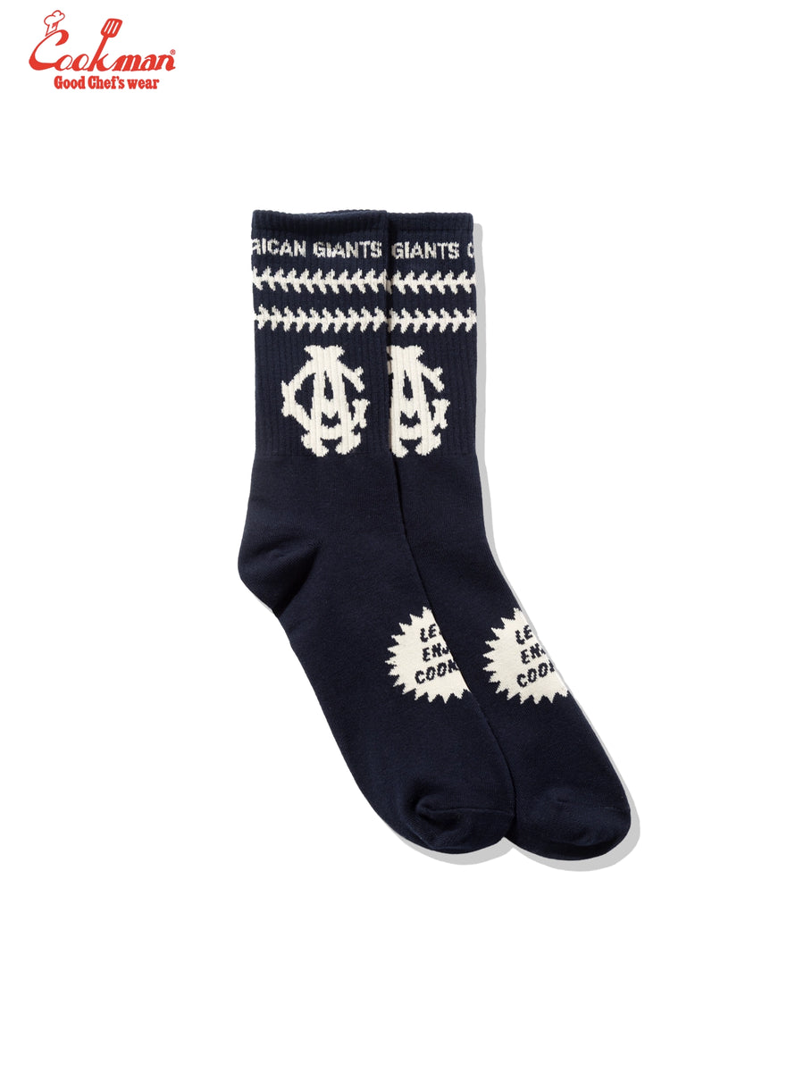 Rib Crew Socks -  NLBM CHICAGO AMERICAN GIANTS