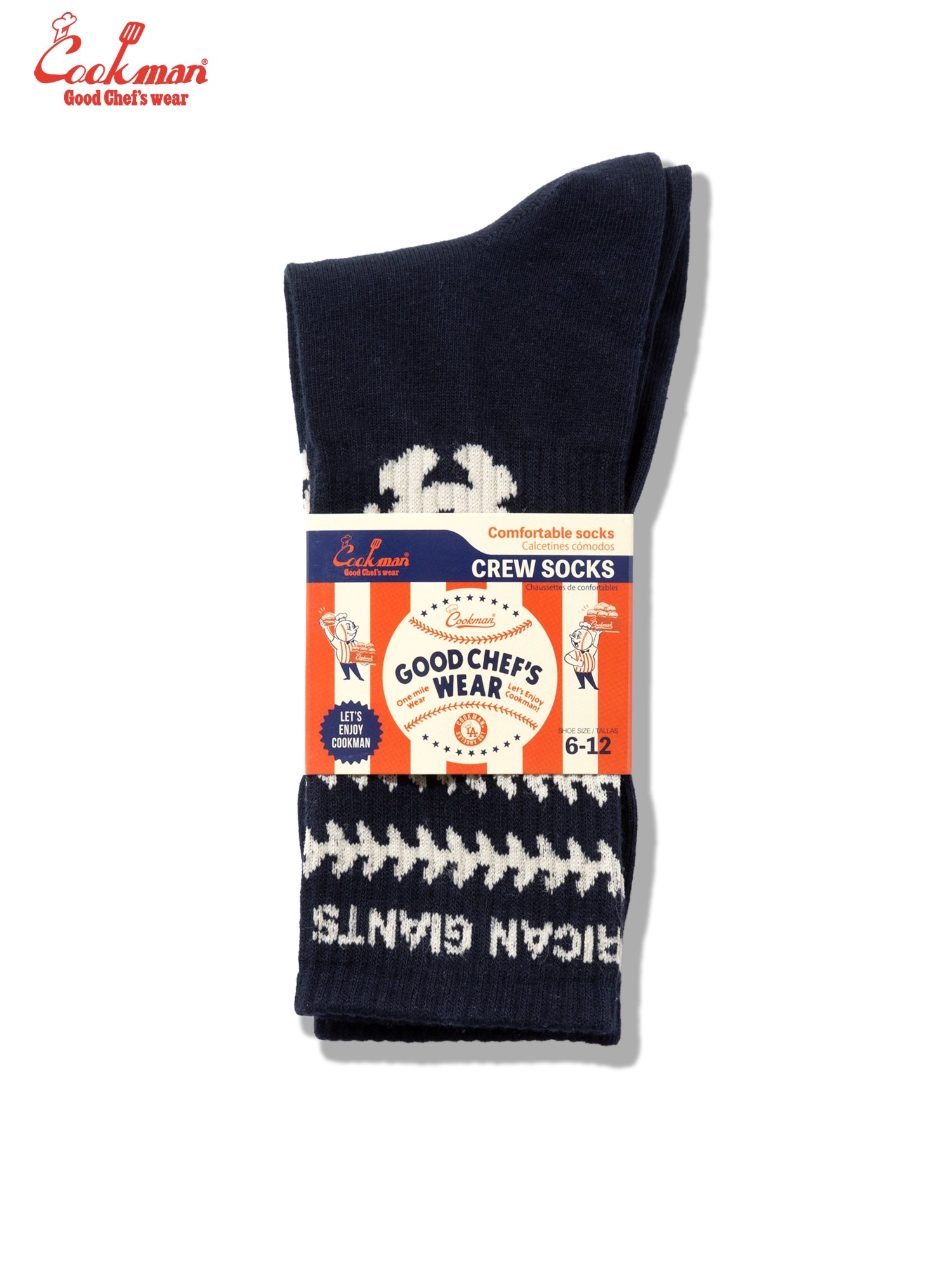 Rib Crew Socks -  NLBM CHICAGO AMERICAN GIANTS