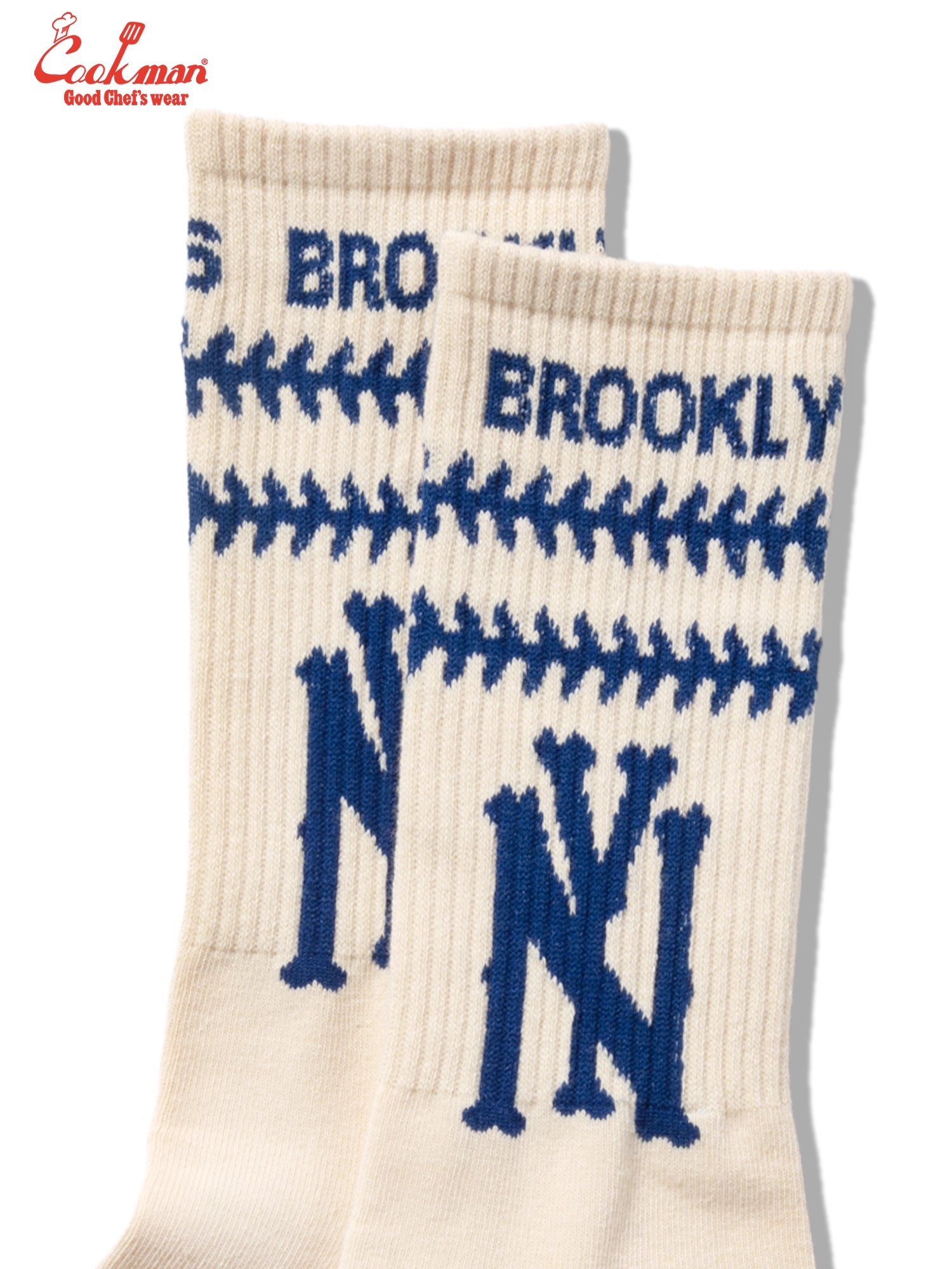 Cookman Rib Crew Socks -  NLBM BROOKLYN EAGLES