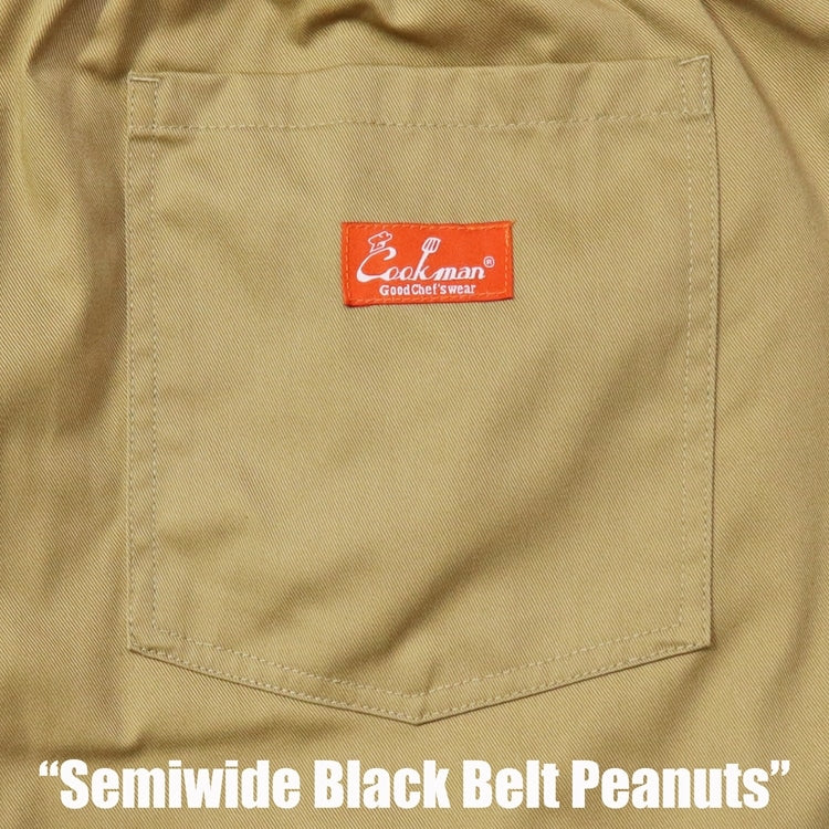 Cookman Chef Short Pants - Black Belt : Peanuts