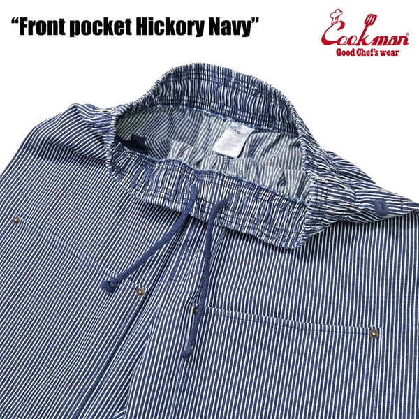 Cookman Chef Short Pants Front Pocket - Hickory : Navy