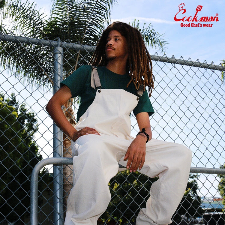 Cookman Fisherman's Bib Overall - Denim : Natural