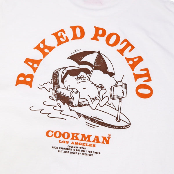 Cookman Tees - Baked Potato : White