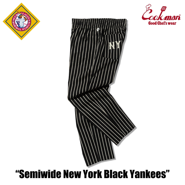 Cookman Chef Pants Semiwide - Negro Leagues NY Black Yankees