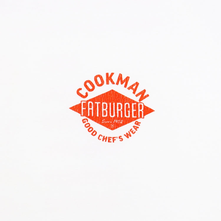 Cookman Washed Long Sleeve Tees - FAT Topping Menu : White