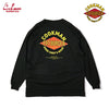 Cookman Washed Long Sleeve Tees - FAT Mean : Black