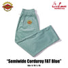 Cookman Chef Pants Semiwide- Corduroy :  FAT Blue