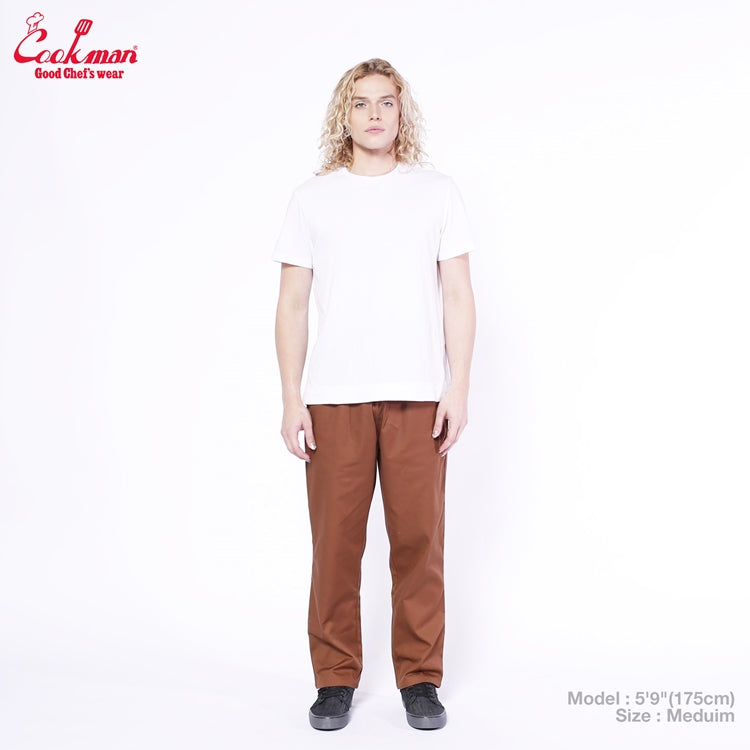 Cookman Chef Pants Semiwide : FATBURGER Chocolate