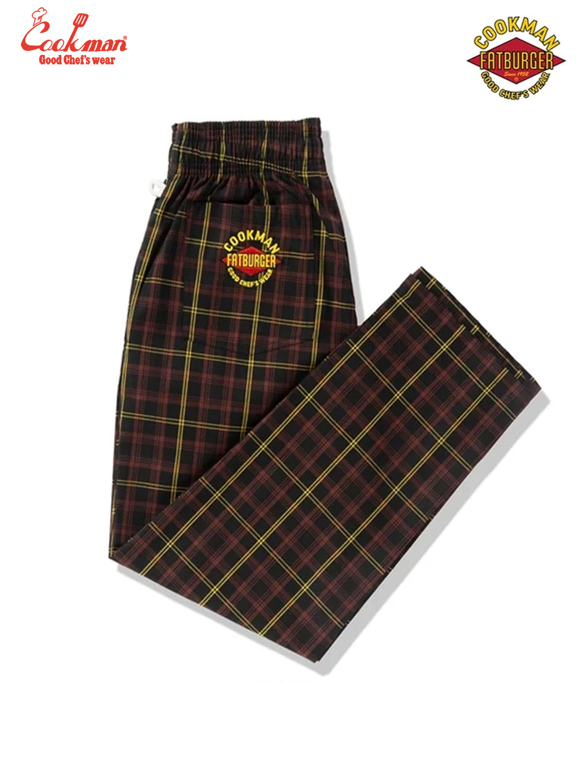 Chef Pants Semiwide : FAT Tartan Check