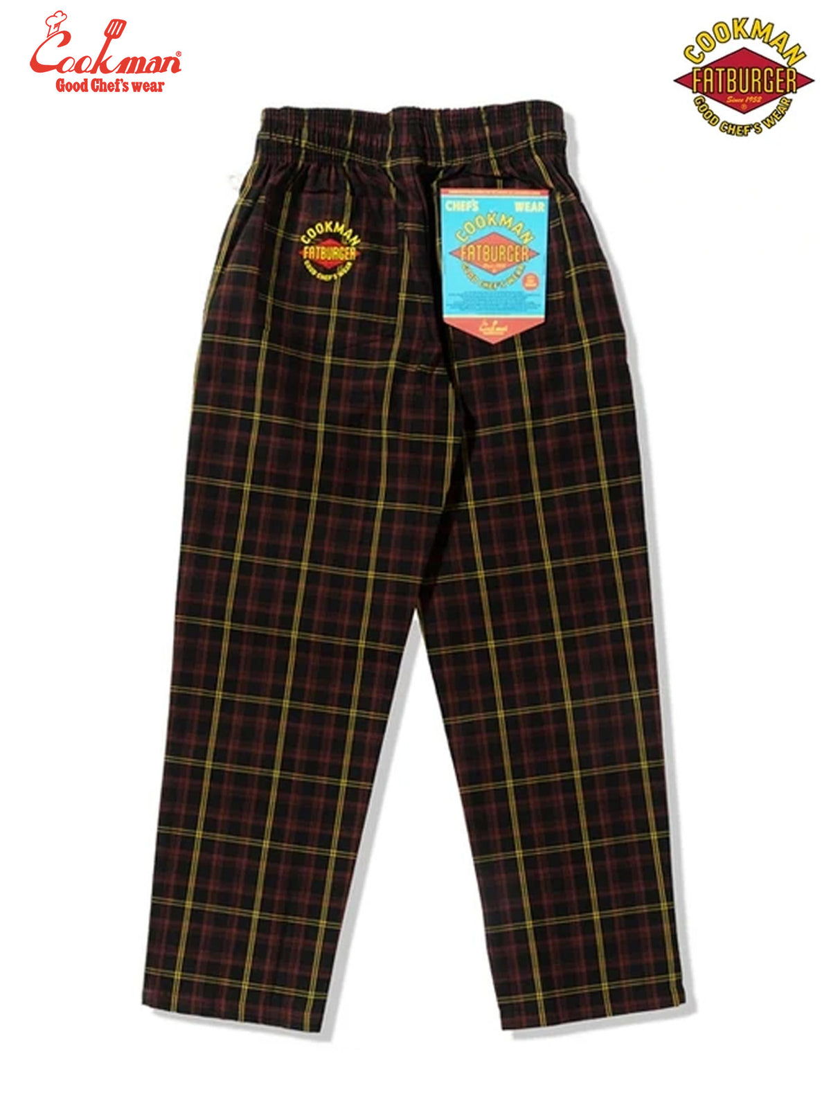 Chef Pants Semiwide : FAT Tartan Check