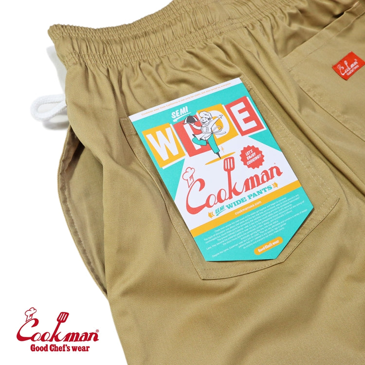 Cookman Chef Pants Semiwide : Peanuts