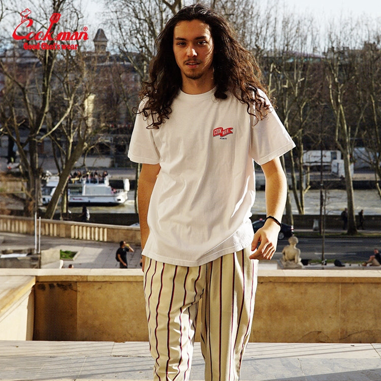 Cookman Chef Pants - Stripe : French Blanc