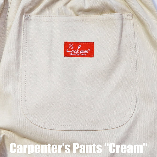 Cookman Carpenter's Pants : Cream