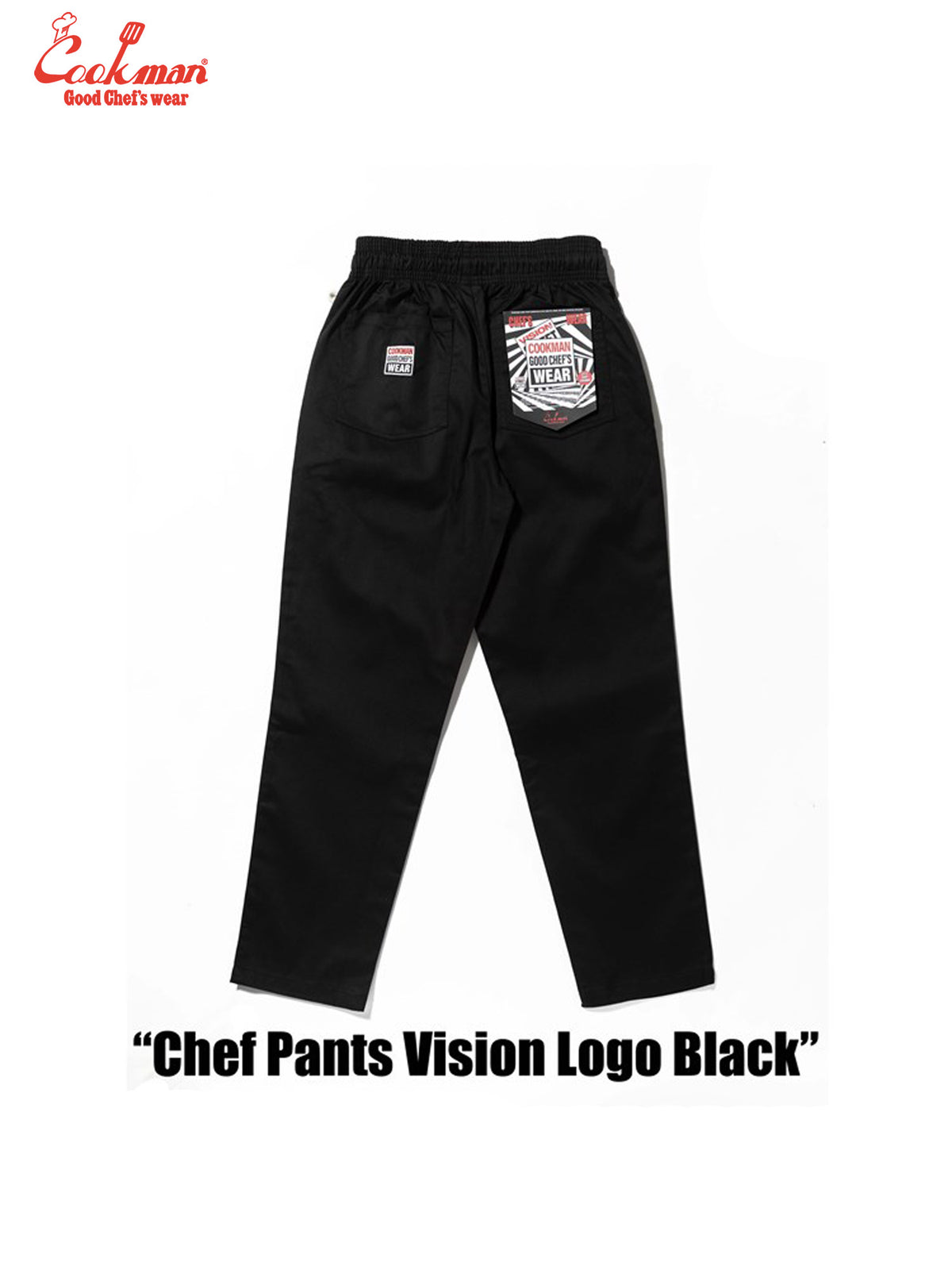 Chef Pants - Vision Logo : Black
