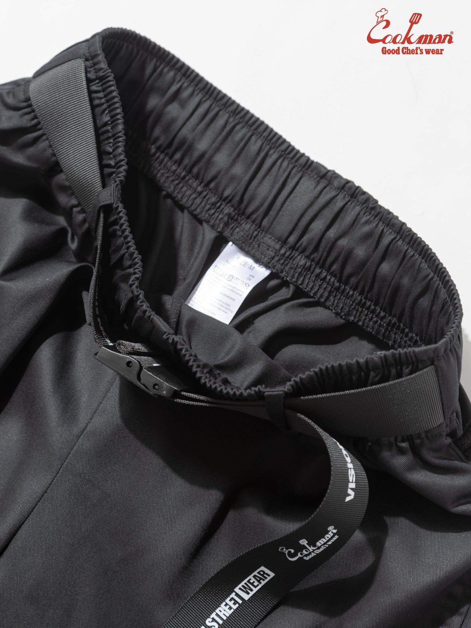 Chef Pants Short Black Belt  - Vision : Black