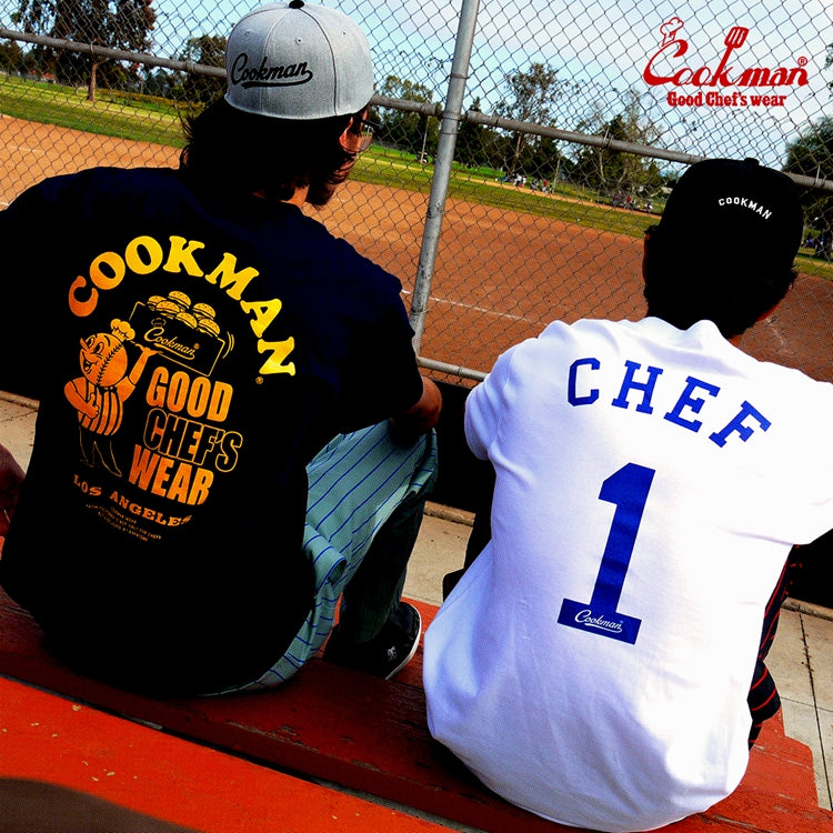 Cookman Tees - No.1 Chef : White