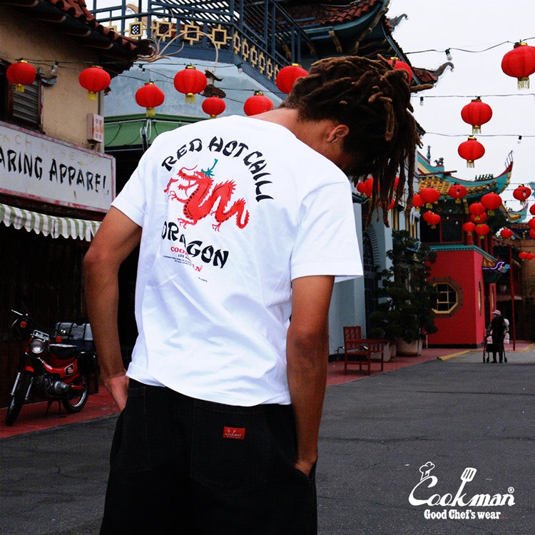 Cookman Tees - Chili Dragon : White