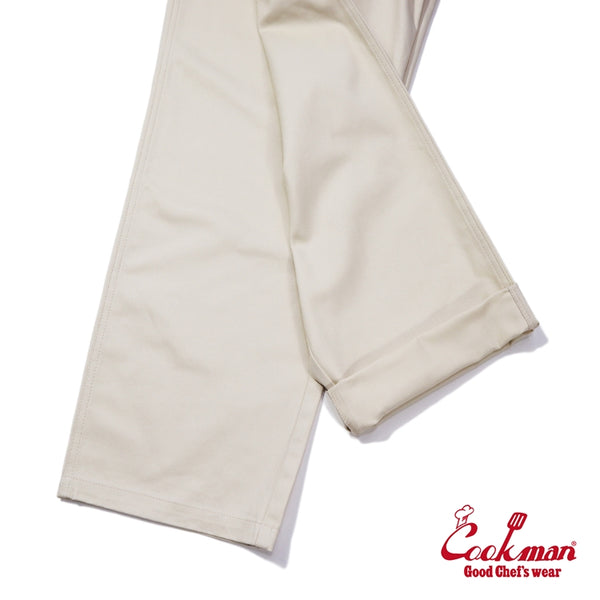 Cookman Carpenter's Pants : Cream