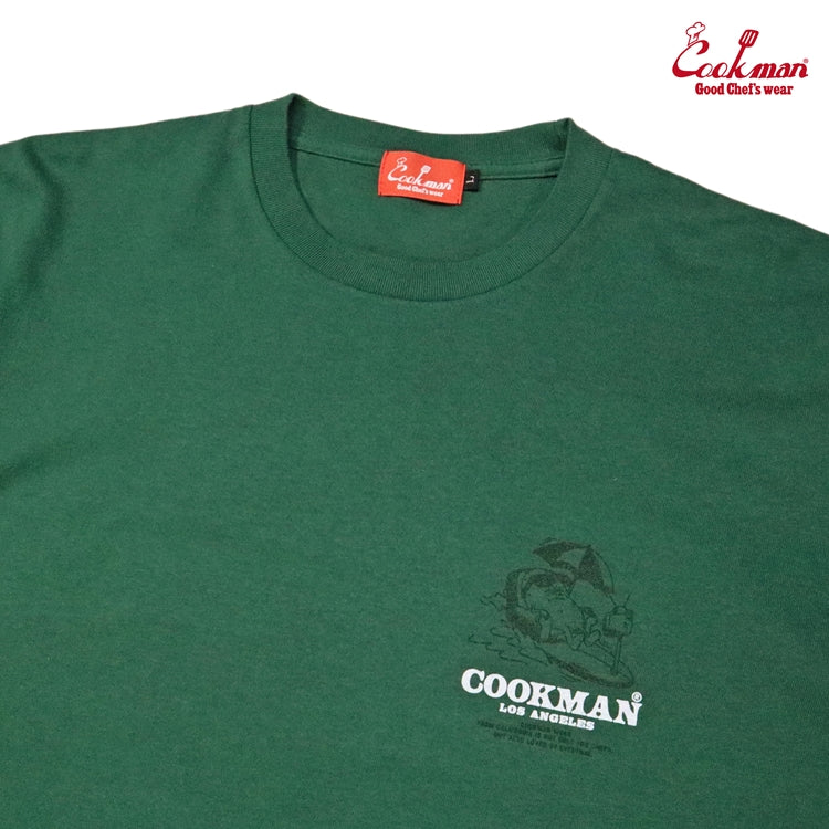 Cookman Tees - Baked Potato : Green