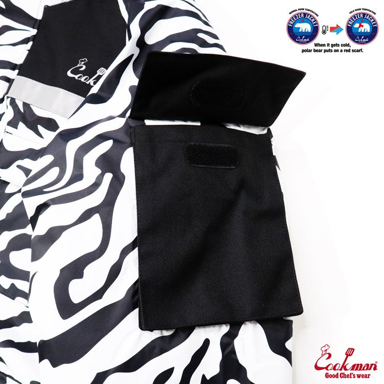 Cookman Freezer Jacket - Zebra