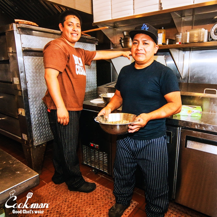 Cookman Chef Pants Semiwide -  Wabash Denim : Black