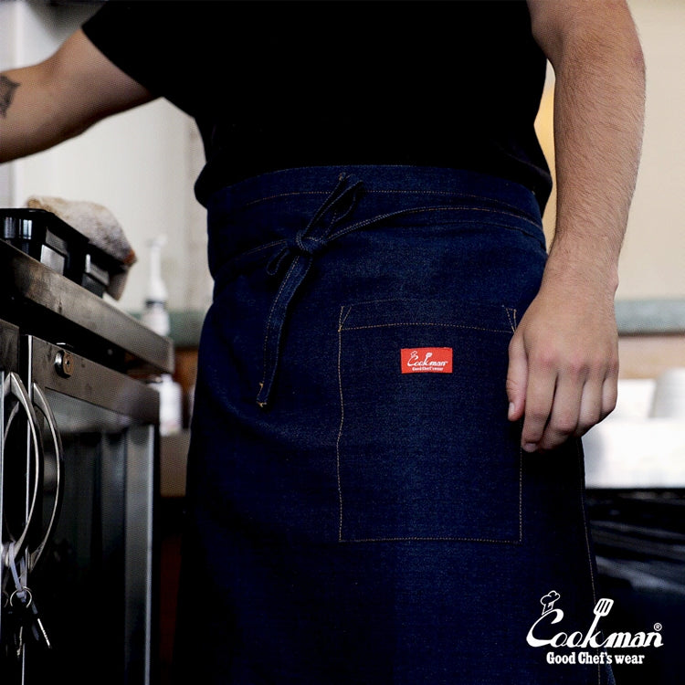 Cookman Waist Apron - Denim : Navy