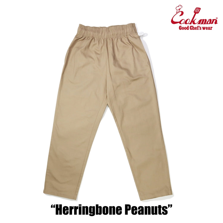 Cookman Chef Pants - Herringbone : Peanuts