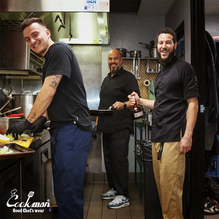 Chef Pants Semiwide - Black Belt : Black