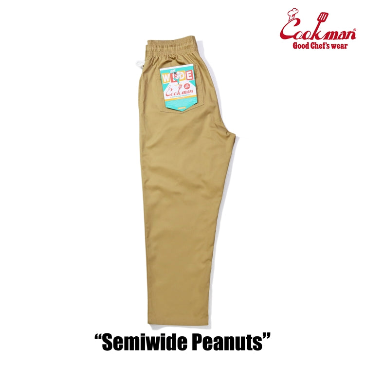 Cookman Chef Pants Semiwide : Peanuts