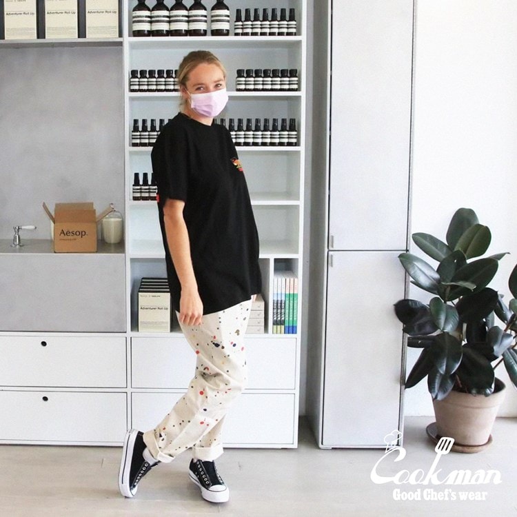 Cookman Chef Pants - Sauce Splash : Beige
