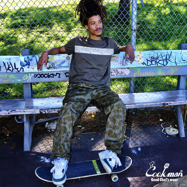 Cookman Chef Pants - Raindrop Camo : Green