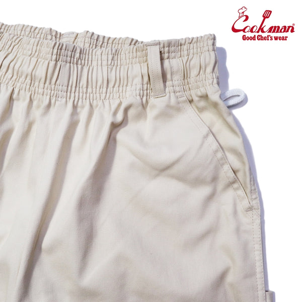 Cookman Carpenter's Pants : Cream